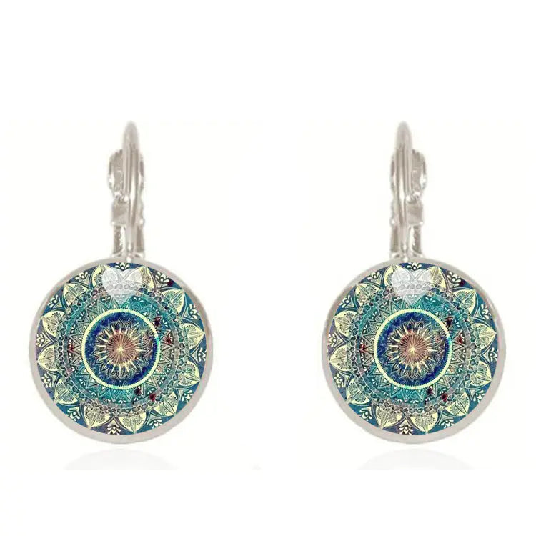 Mandala Yoga Gemstone Necklace