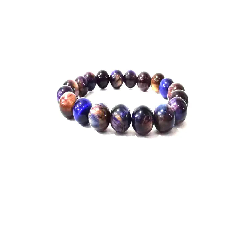 Blue Tiger Eye Gemstone Bracelet