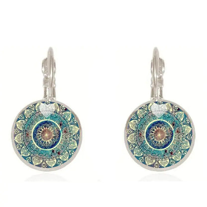 Mandala Yoga Gemstone Necklace